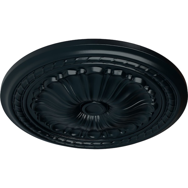 Alexa Ceiling Medallion (Fits Canopies Up To 2 7/8), Hand-Painted Night Shade, 20 1/2OD X 1 7/8P